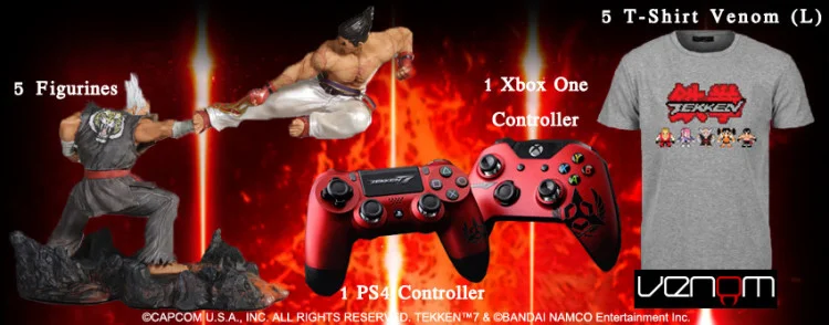  Microsoft Xbox One Tekken 7 Controller