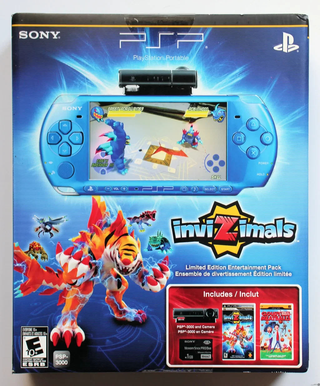 Consolevariations - Sony PSP 3000 Invizimals Blue Console