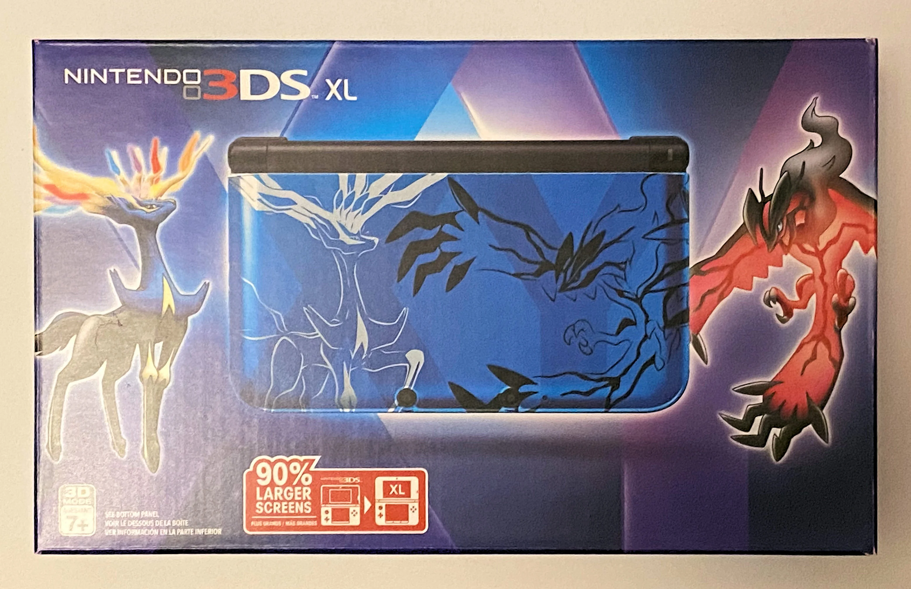  Nintendo 3DS XL Pokemon X/Y Blue Console [NA]