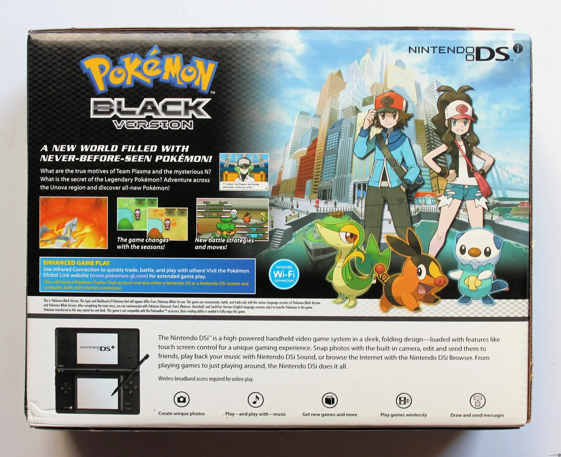 Consolevariations - Nintendo DSi Pokemon Black Console [NA