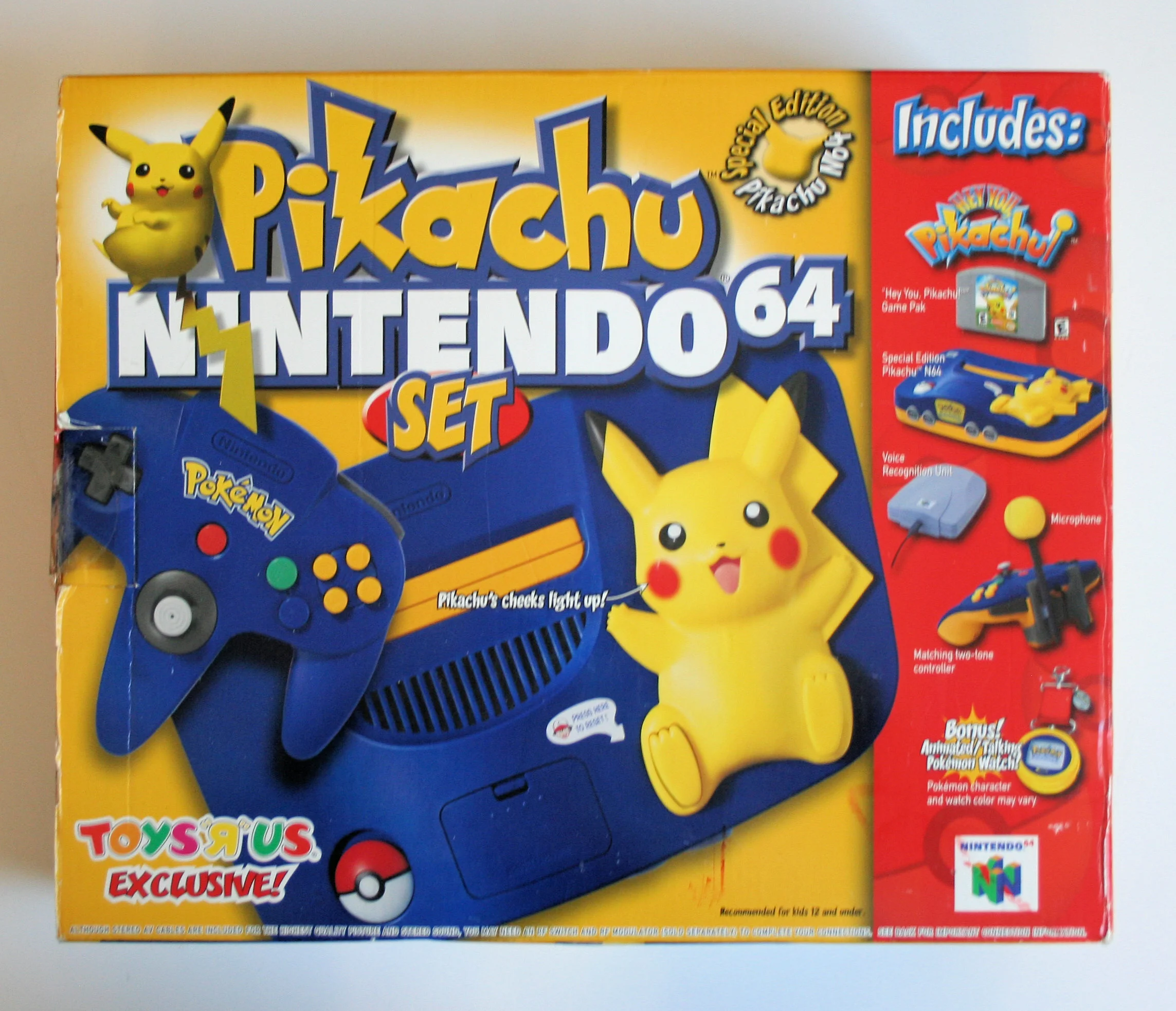  Nintendo 64 Pikachu Console [USA]
