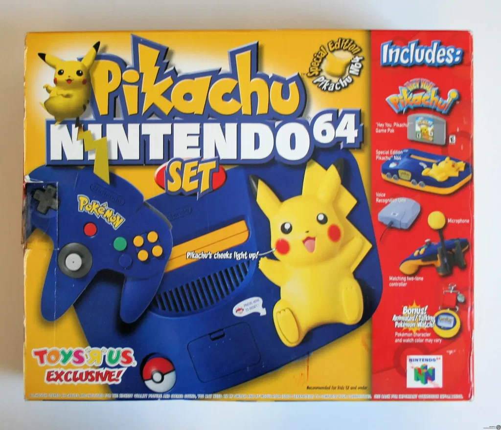 Consolevariations - Nintendo 64 Pikachu Console [USA