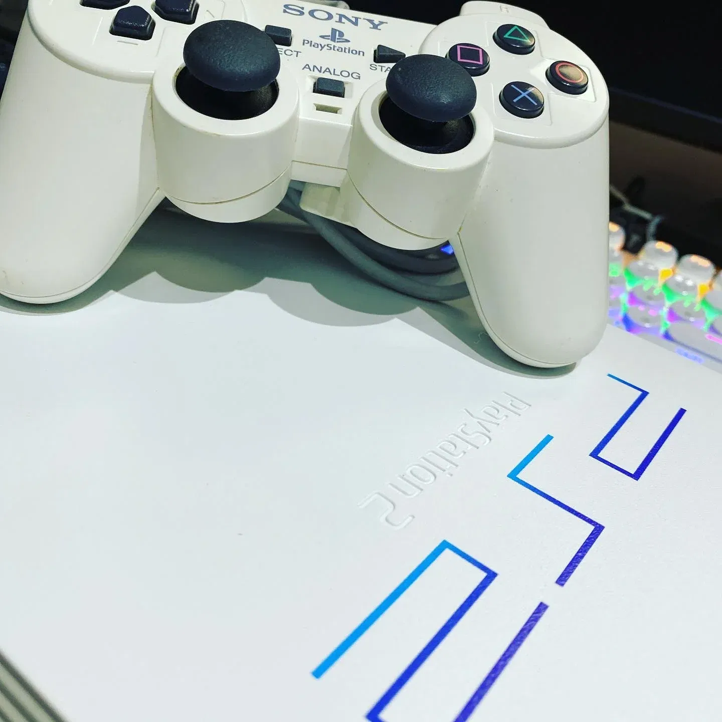 Sony Playstation 2 White Feel A Heart Console