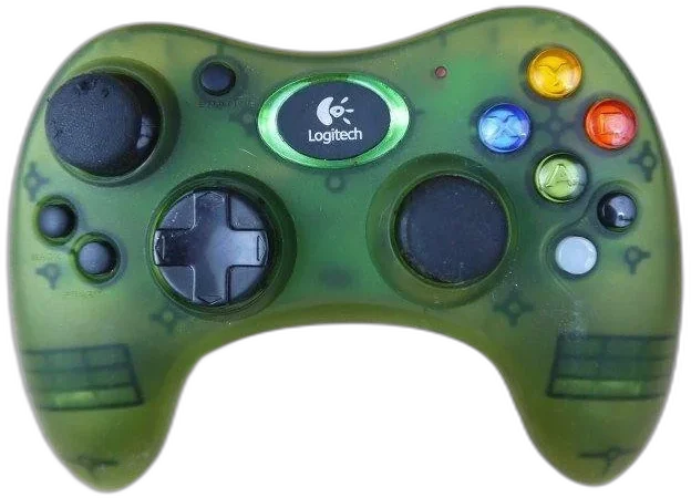  Logitech Xbox Green Precision Controller