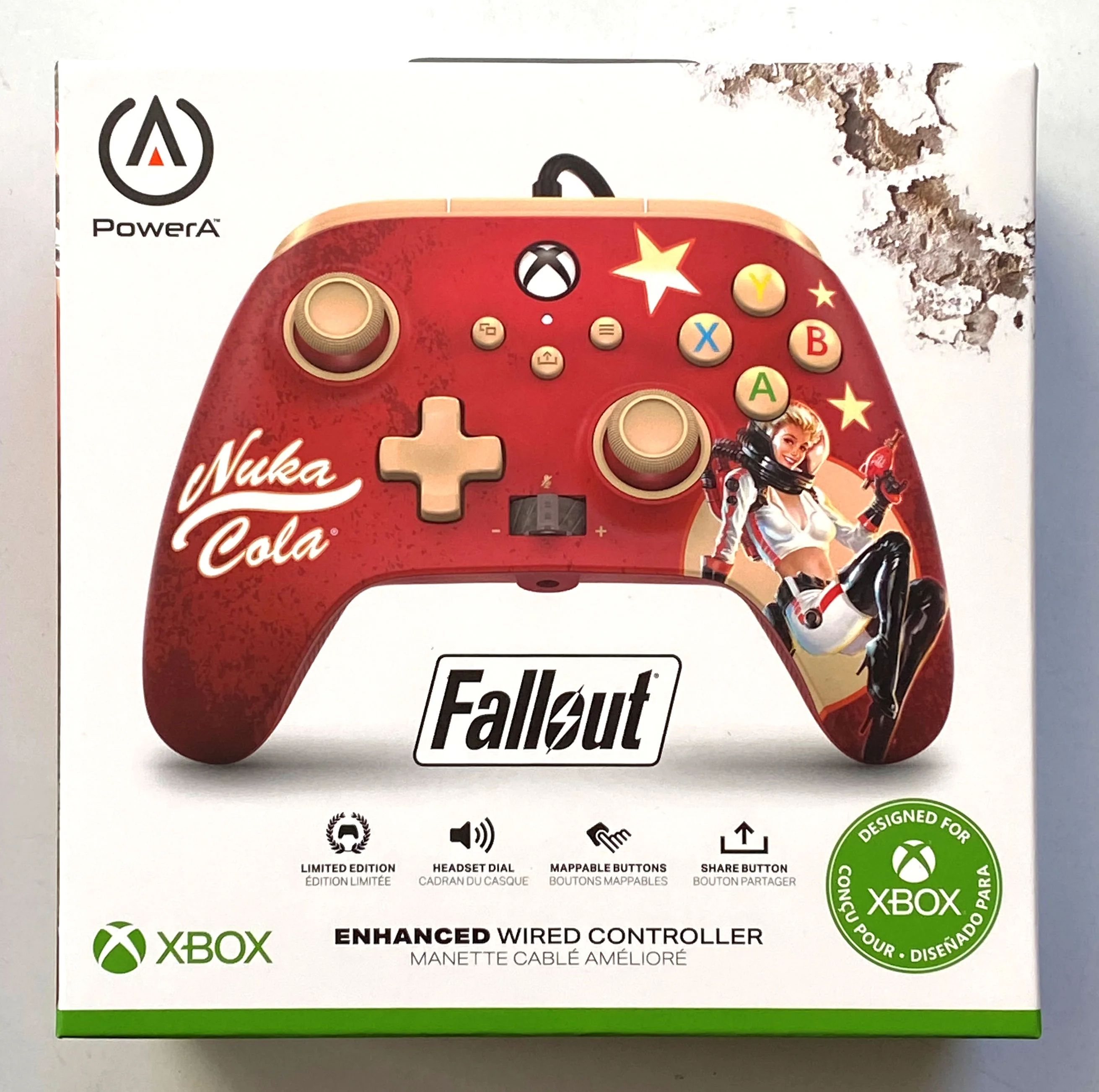  Power A Xbox Series X Fallout Nuka Cola Wired Controller