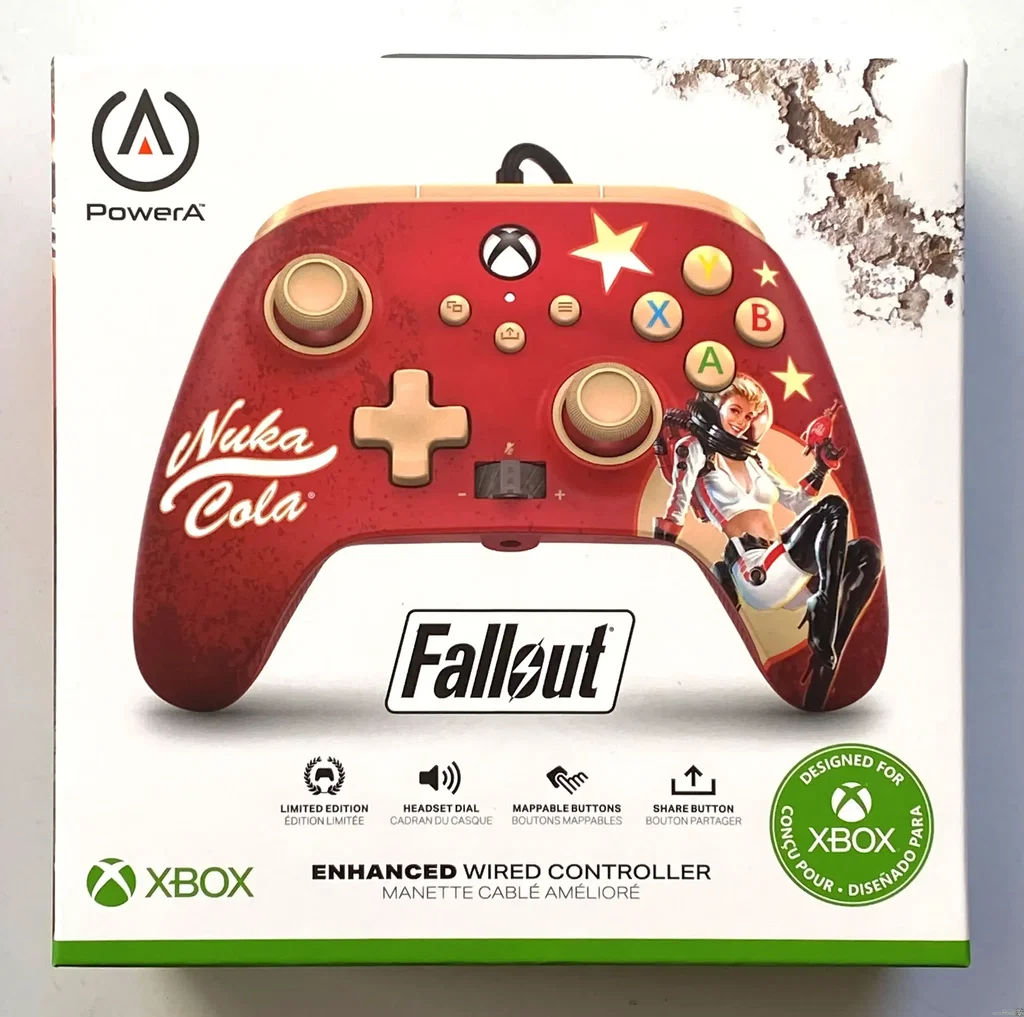 POWER A ENHANCED 有線コントローラー  限定　Fallout Consolevariations - Power A Xbox Series X Fallout Nuka Cola Wired