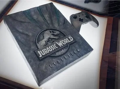 Microsoft Xbox One X Jurassic World Evolution Console