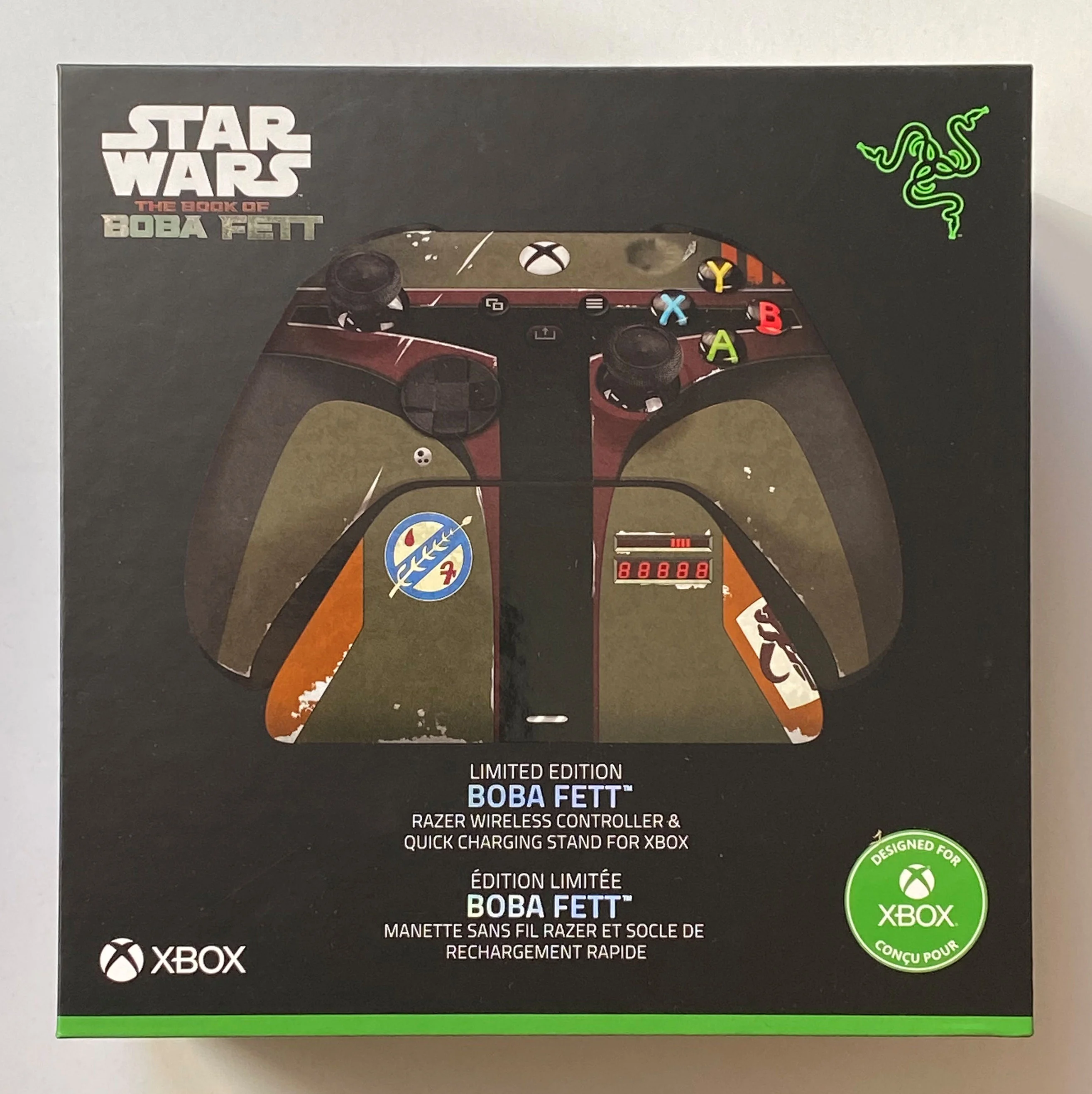  Razer Xbox Series X Star Wars the Book of Boba Fette Controller