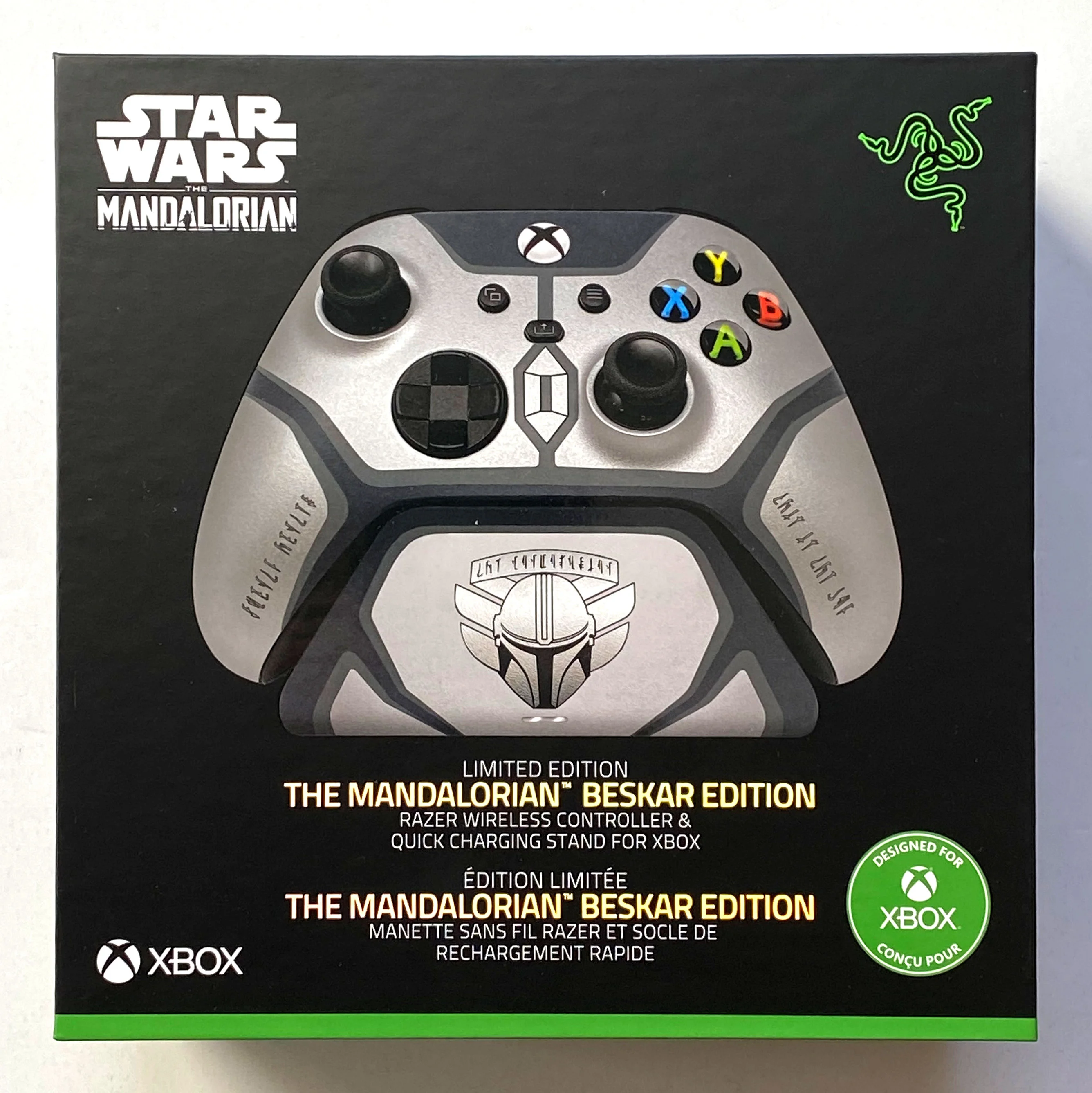  Razer Xbox Series X Star Wars The Mandalorian Beskar Controller