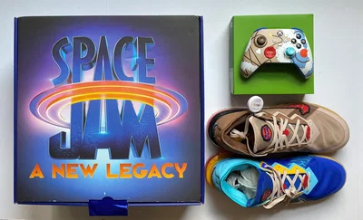 Microsoft Xbox Series X Space Jam Nike Controller Bundle