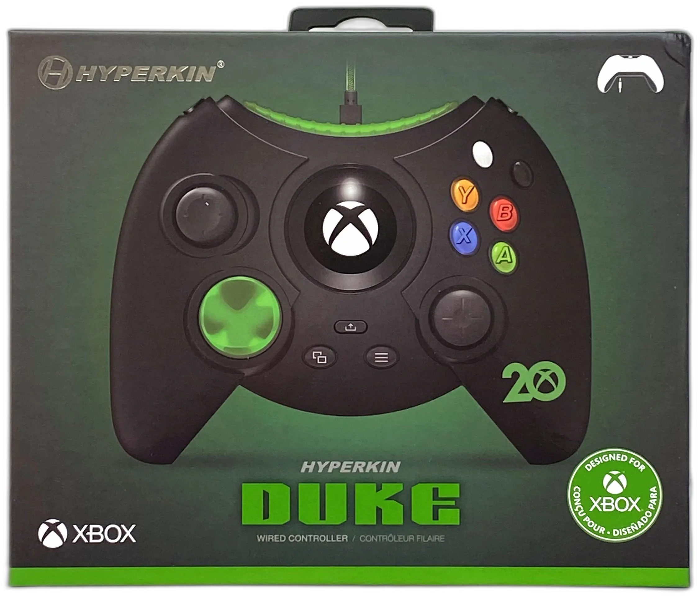  Hyperkin Xbox Series X Duke 20th Anniversary Black Controller
