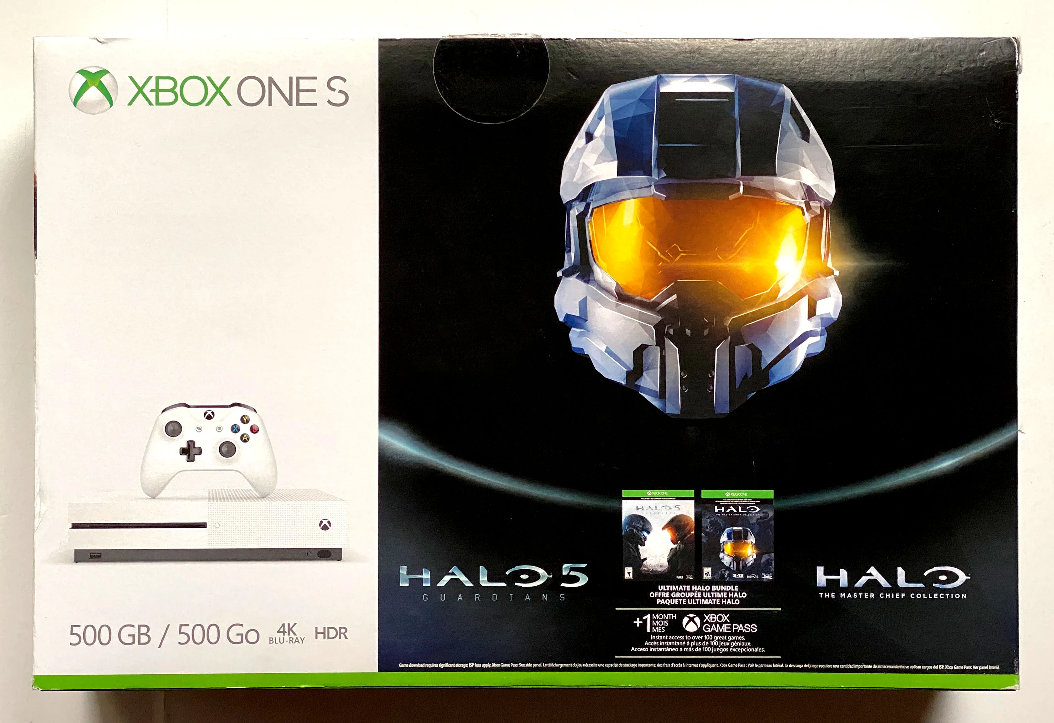  Microsoft  Xbox One S Halo 5 and Master Chief Collection Bundle