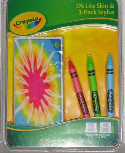 Crayola DS Lite Skin + Stylus 3-Pack