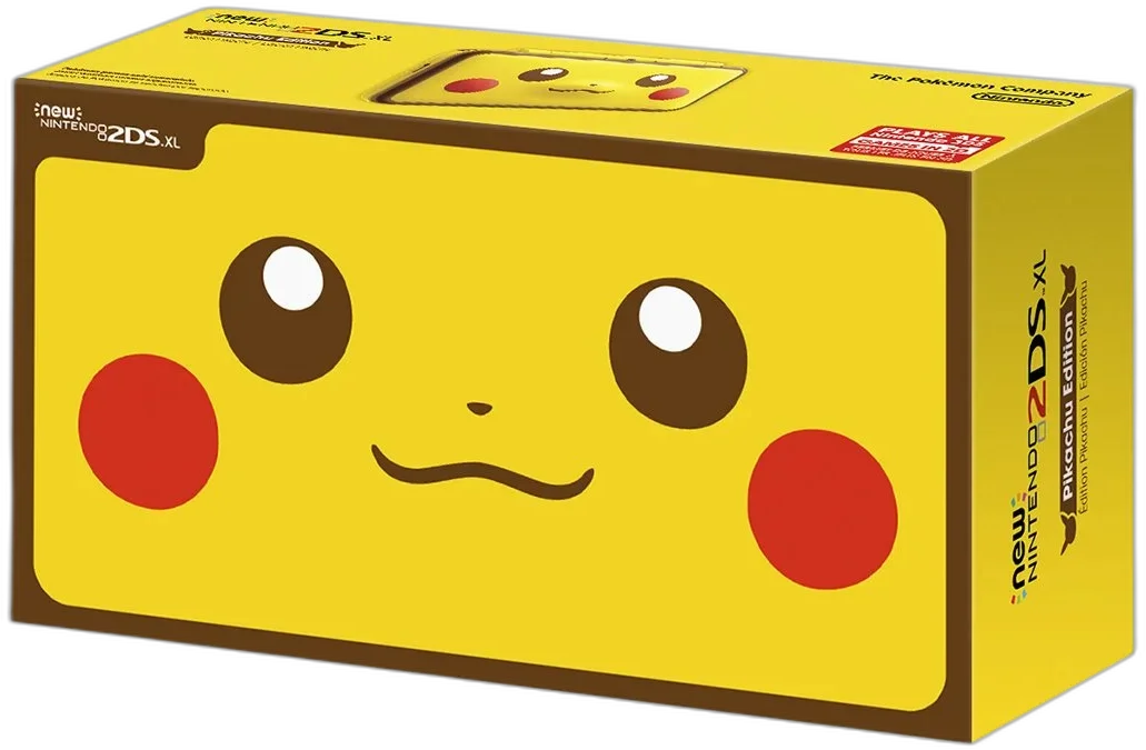  New Nintendo 2DS XL Pikachu Console [NA]
