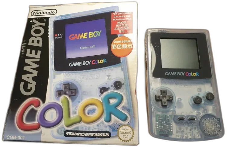 Nintendo Game Boy Color (32 MB) Handheld System - Midnight Blue for sale  online