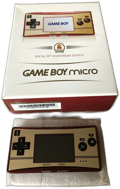 Nintendo Game Boy Micro 20th Anniversary Console [US]