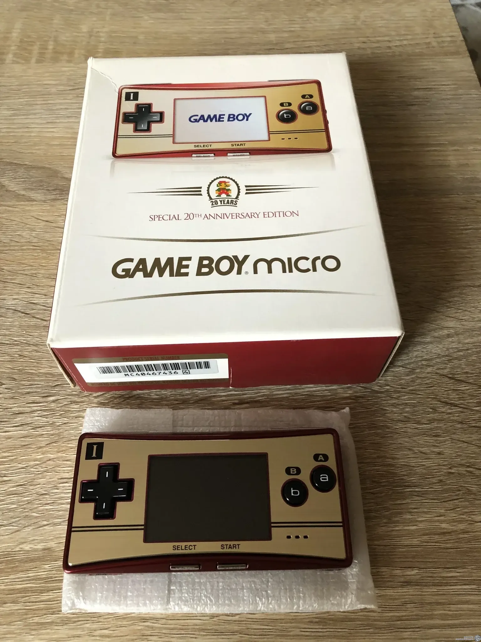 Consolevariations - Nintendo Game Boy Micro 20th Anniversary 