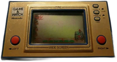 Nintendo Game & Watch Fire Wide Screen