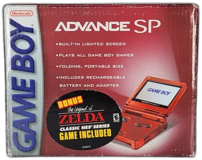 Nintendo GBA SP Zelda Classic NES Series Bundle