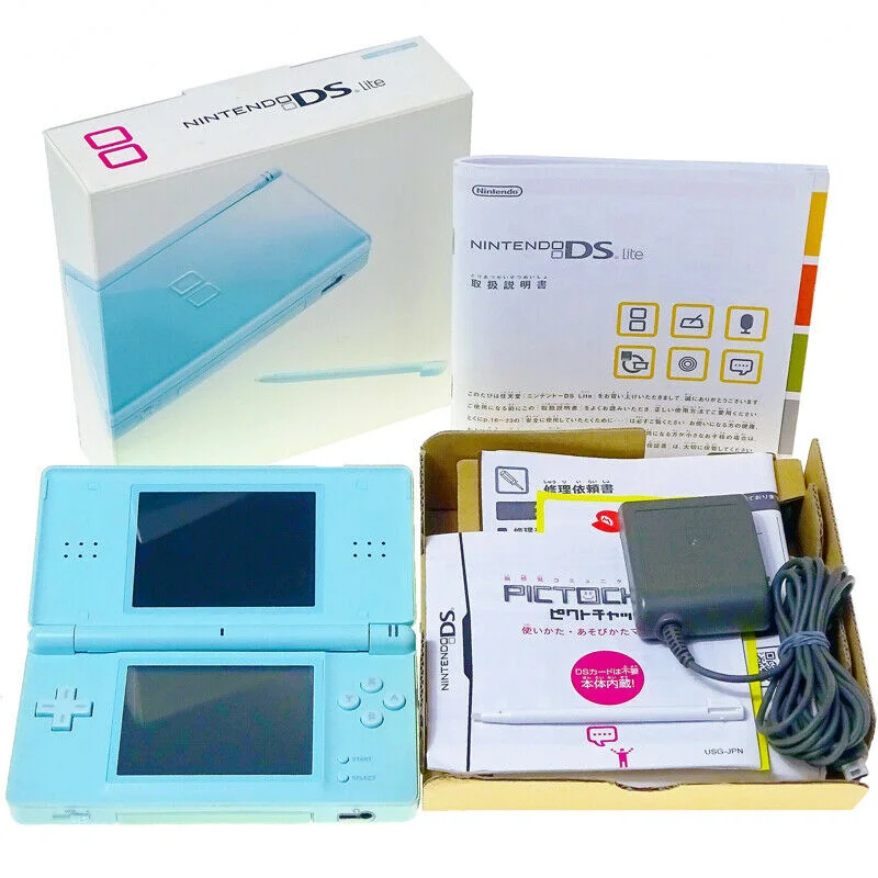  Nintendo DS Lite Ice Blue Console [JP]
