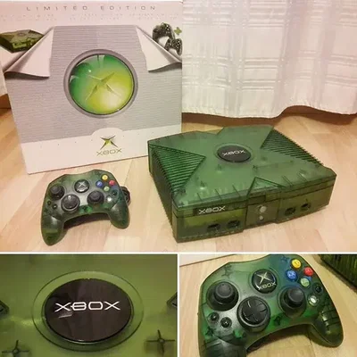 Microsoft Xbox Translucent Green Console