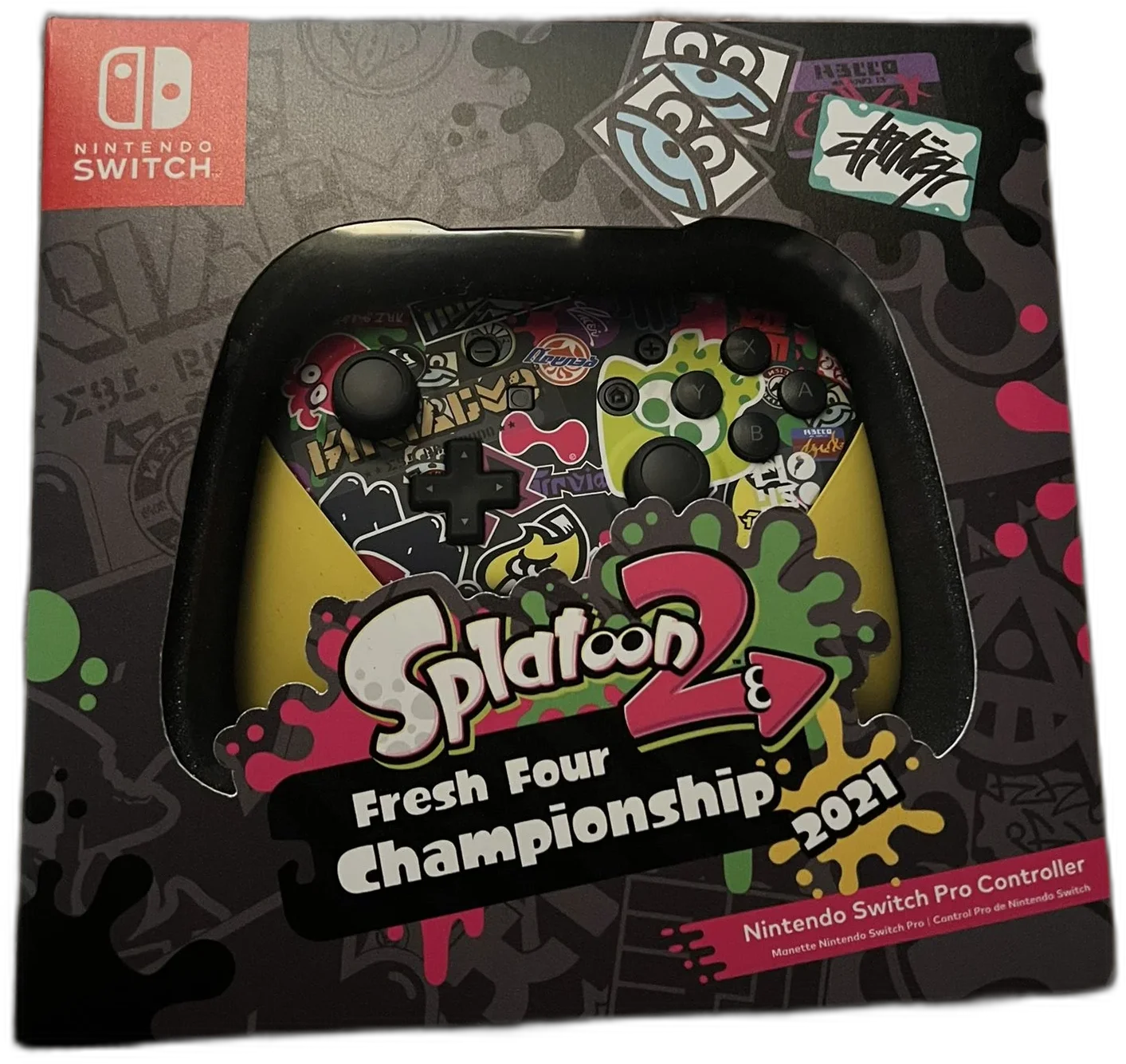 Nintendo Switch Splatoon 3 Pro Controller Consolevariations