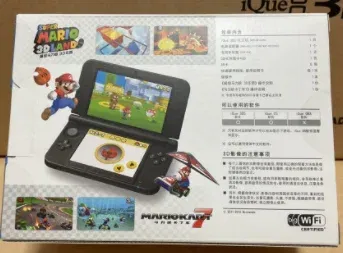 iQue 3DS XL Mario Red & Gold [CN] - Consolevariations