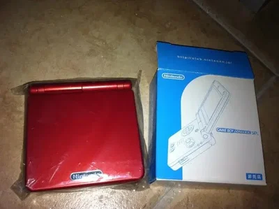 Nintendo Game Boy Advance SP Fire Red Console