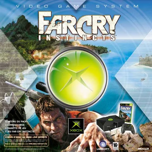  Microsoft Xbox Far Cry Instincts Bundle