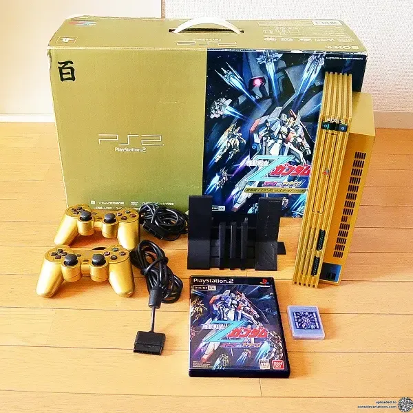 Consolevariations - Sony PlayStation 2 Z Gundam Gold HyakuShiki