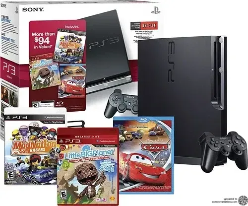 Consolevariations - Sony PlayStation 3 Slim LittleBigPlanet +