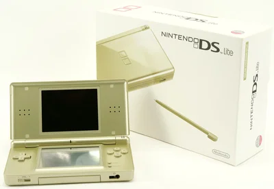 Nintendo DS Lite Charming Gold Console