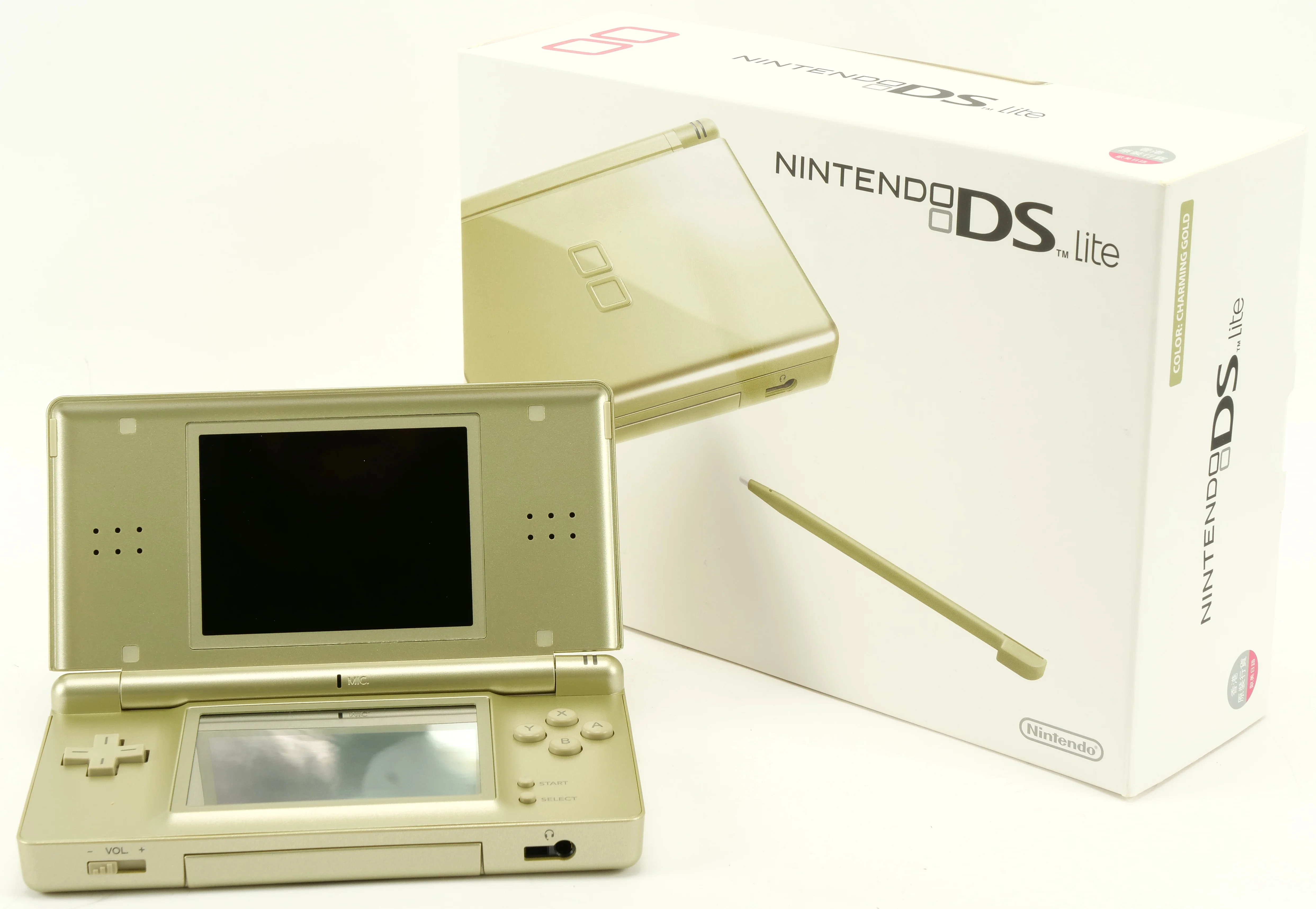 Nintendo DS Lite Charming Gold Console