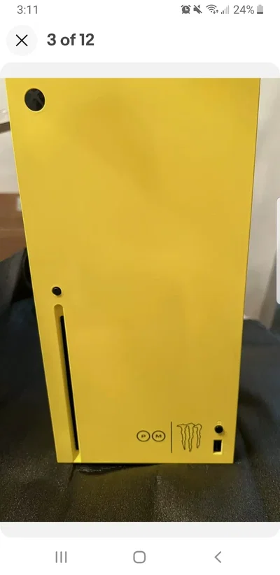 Microsoft Xbox Series X Monster Energy Console