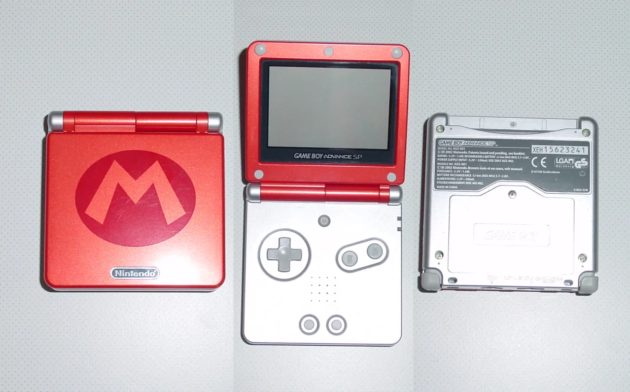 Legeme Lam Symptomer Nintendo Game Boy Advance SP Mario vs Donkey Kong Console -  Consolevariations