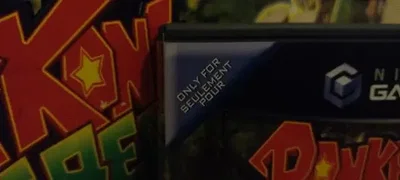 Nintendo GameCube Donkey Kong Jungle Beat & DK Bongos Bundle