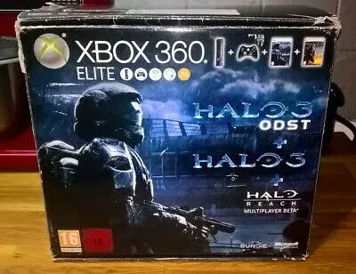 Microsoft Xbox 360 Elite Halo 3: ODST + Halo 3 + Halo: Reach Multiplayer Beta Bundle