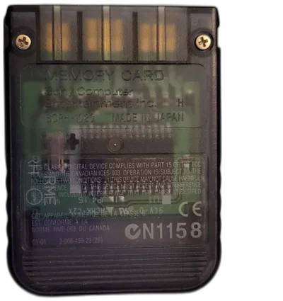 Sony PlayStation Slate Grey Memory Card [EU]