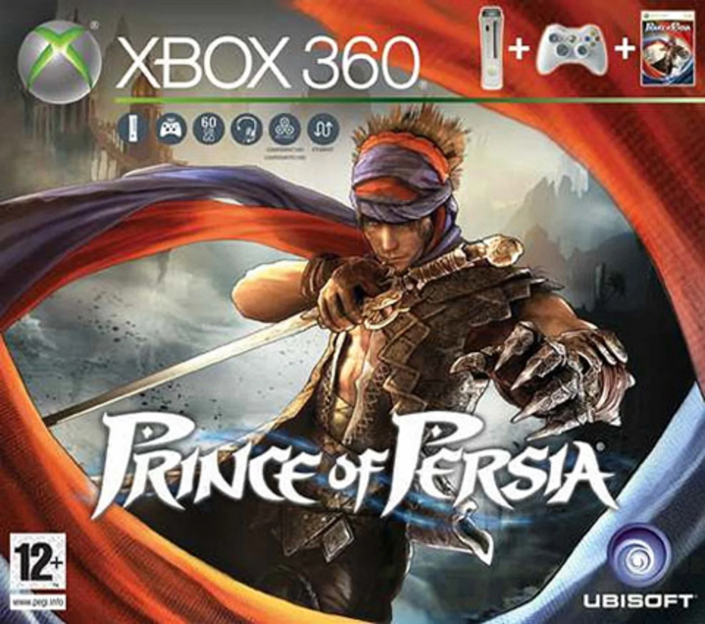  Microsoft Xbox 360 Prince of Persia Bundle