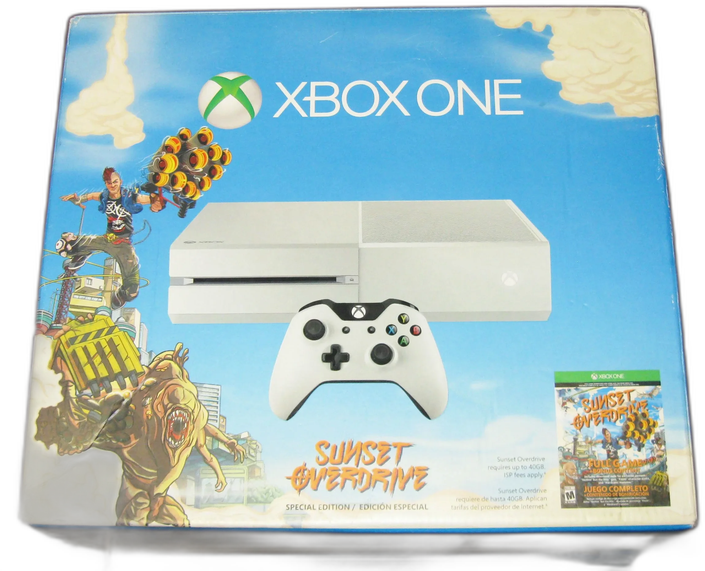 Microsoft Xbox One White Sunset Overdrive Console