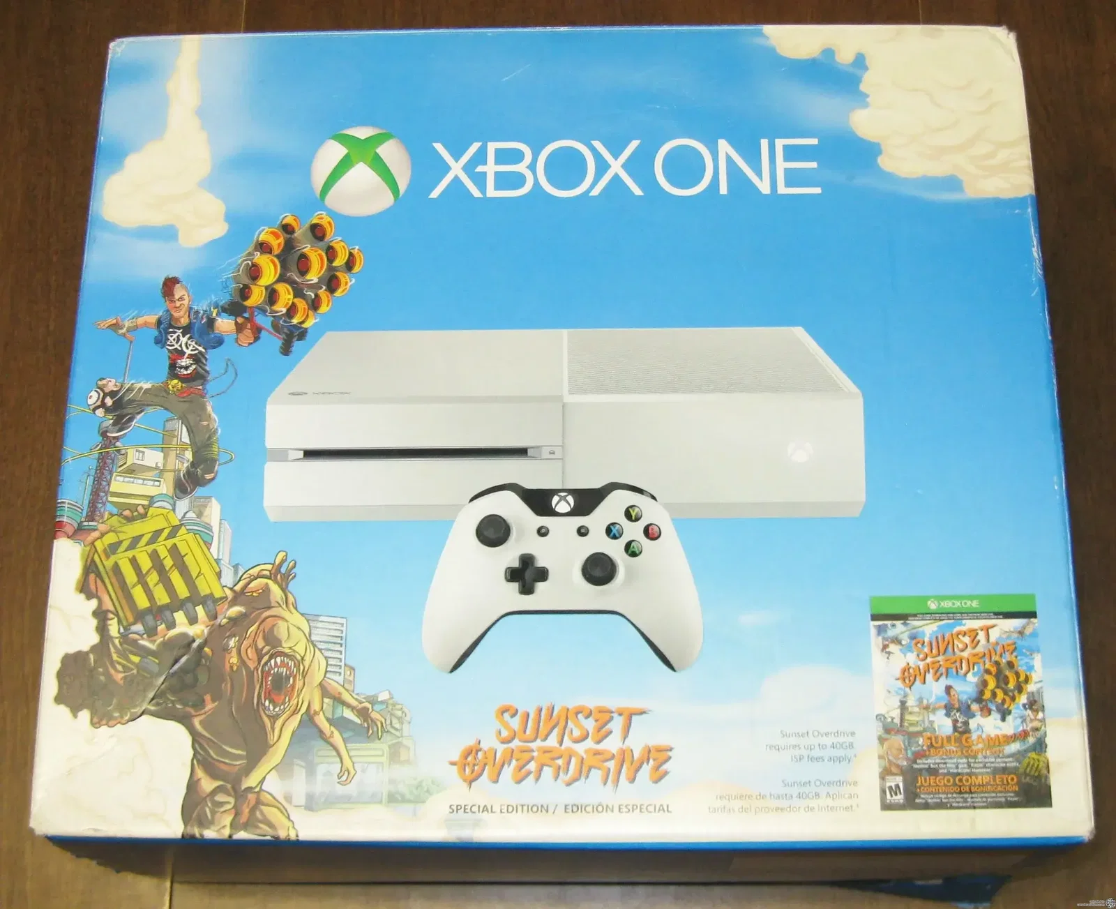 Consolevariations - Microsoft Xbox One White Sunset Overdrive
