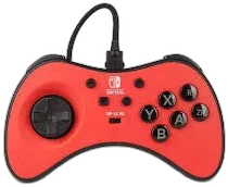  Power A Switch Red and Black Wired FightPad