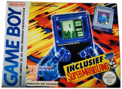 Nintendo Game Boy Pack Tetris Fire + Super Mario Land Bundle