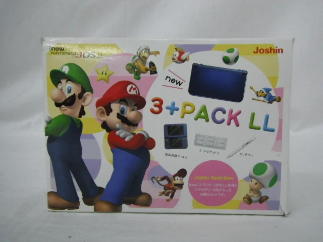  New Nintendo 3DS LL Joshin 3+ Pack LL