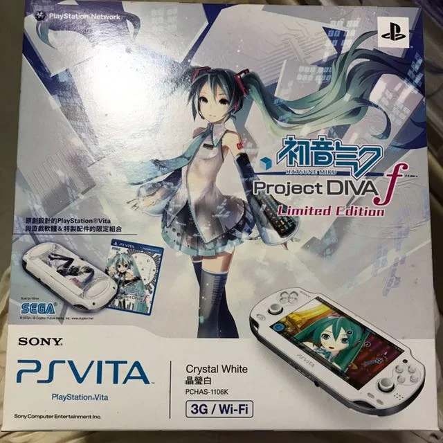 Sony PS Vita Hatsune Miku Limited Edition Console - Consolevariations