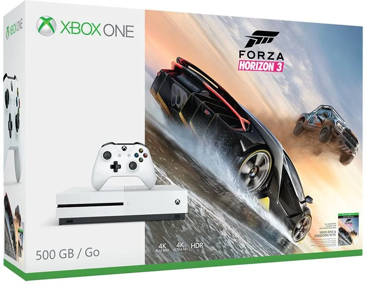  Microsoft Xbox One S Forza Horizon 3 Bundle [NA]