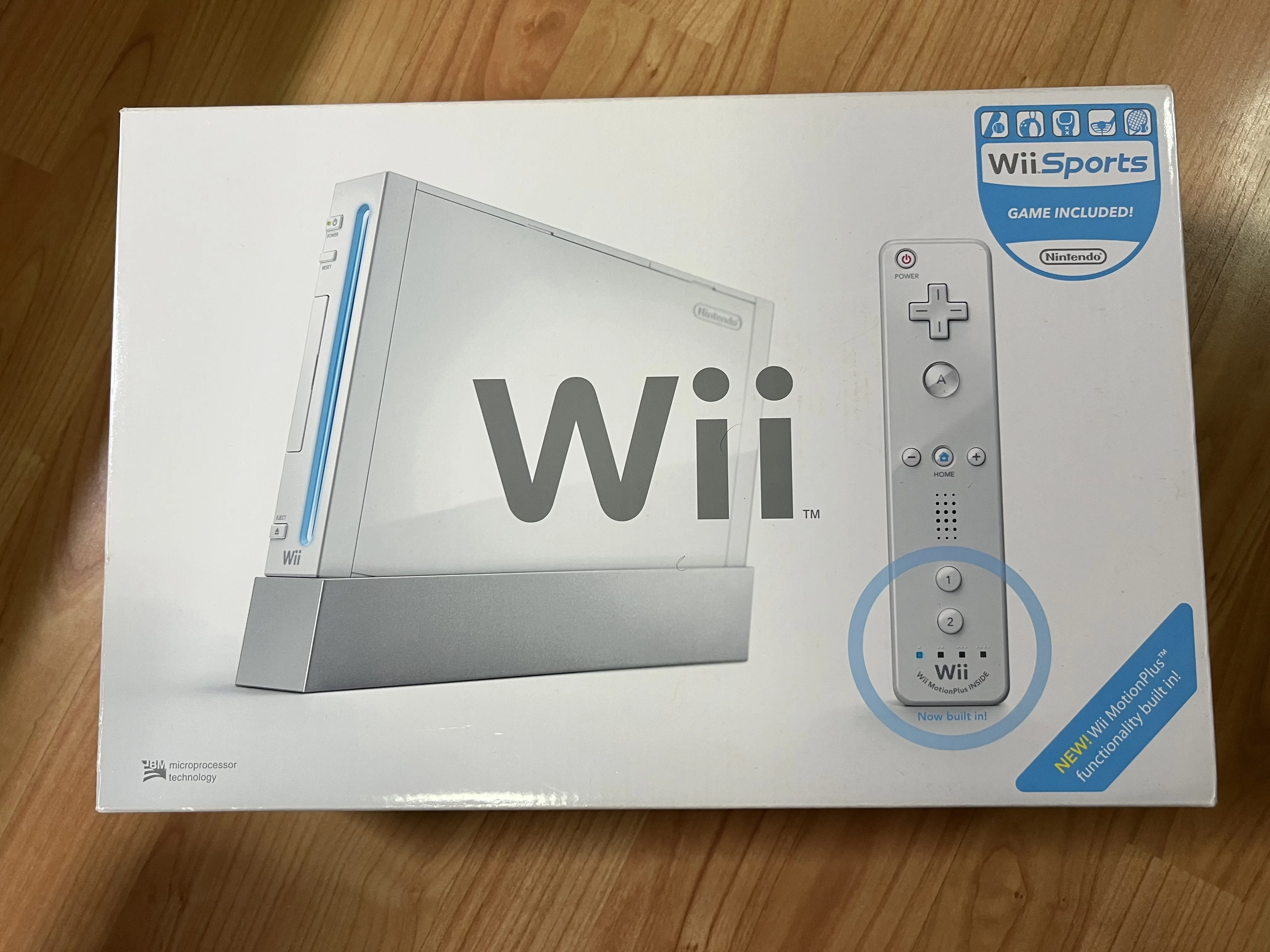  Nintendo Wii White Console + Wii Motion Plus + Wii Sports [SG]