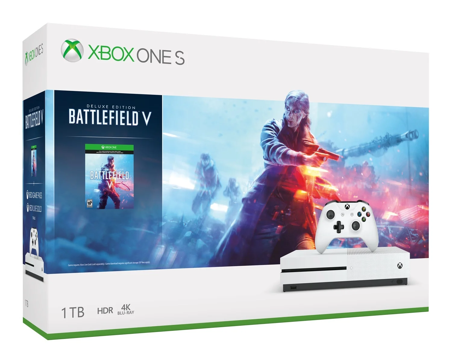  Microsoft Xbox One S Battlefield V Bundle [NA]