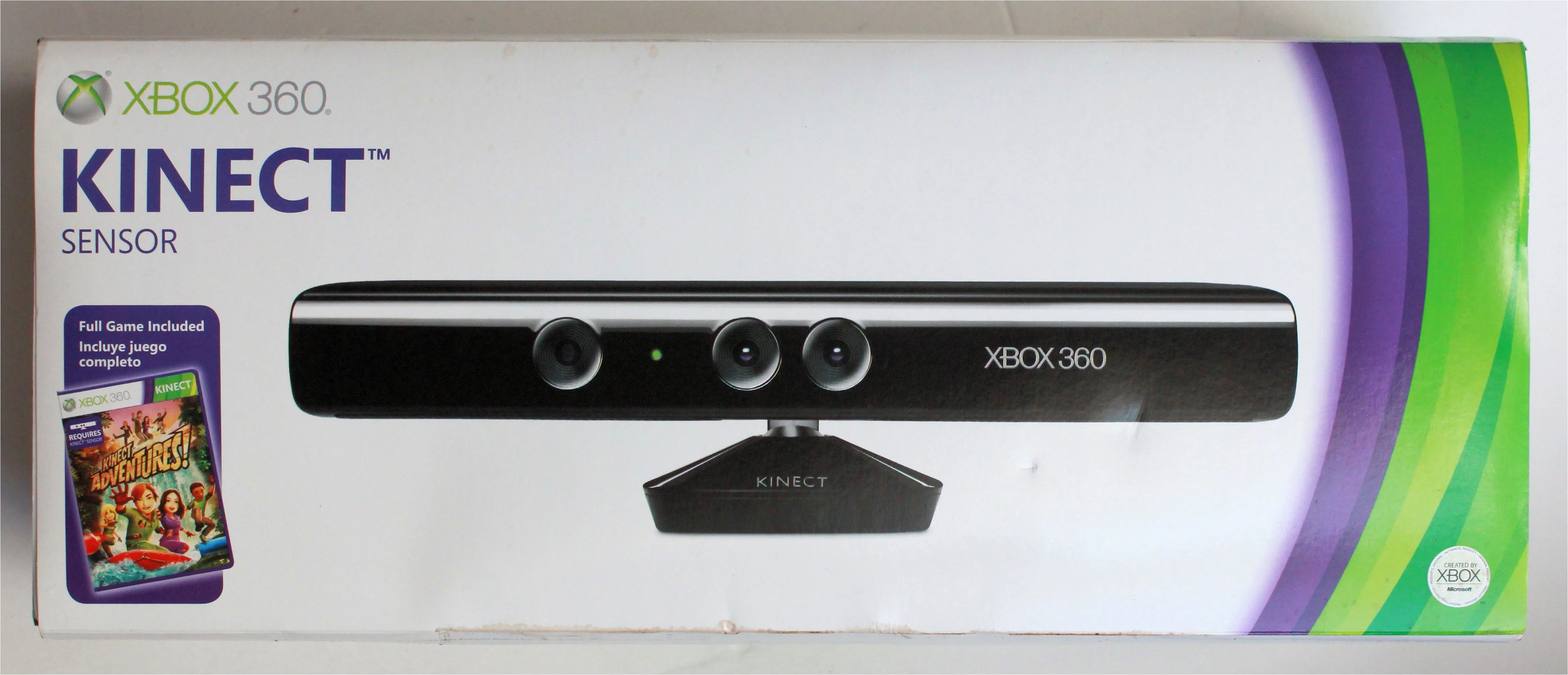  Microsoft Xbox 360 Kinect + Kinect Adventures Game Bundle