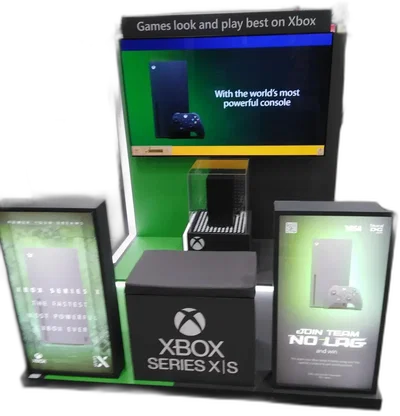 Microsoft Xbox Series X Kiosk